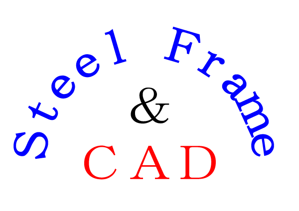 steel frame & cad